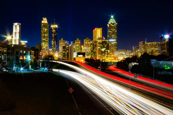 Zaman atlamalı Atlanta trafik