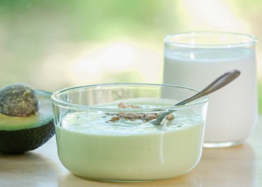 Avokado güler yüzlü Brezilya tarzı