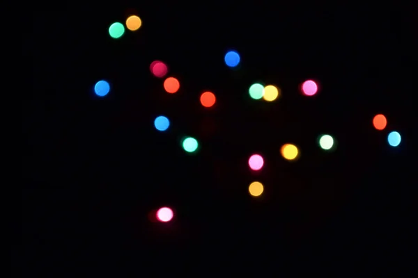 Christmas lights background — Stock Photo, Image