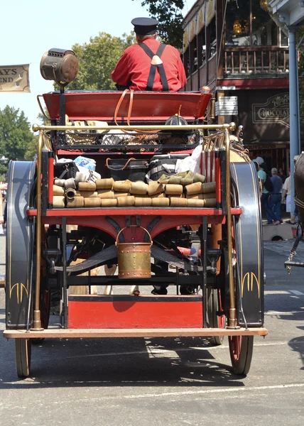 Gold Rush dagen oude Sacramento — Stockfoto