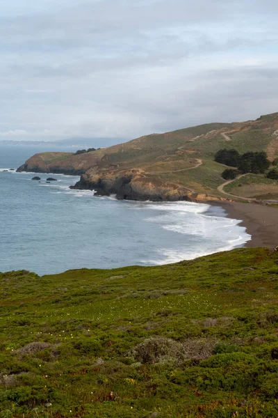 Shoreline Rodeo Beach California Usa Sausalito Marin Headlands Recreation Area — Photo