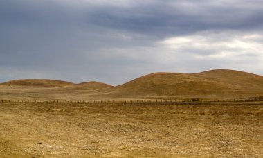 Kaliforniya'nın Central Valley tepeler