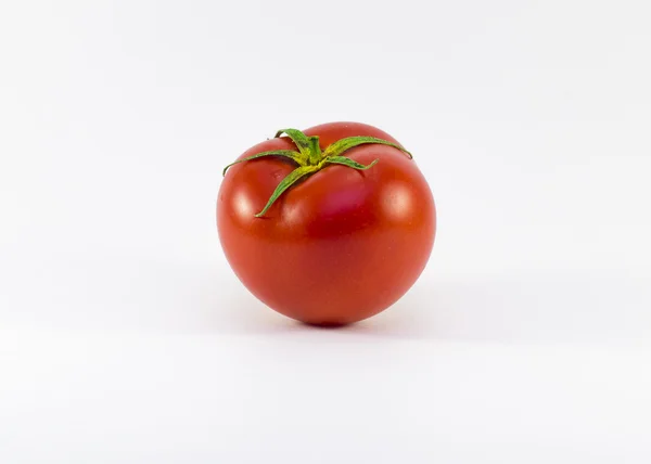 Fresh red tomatoes isolated on white — Stock Photo, Image