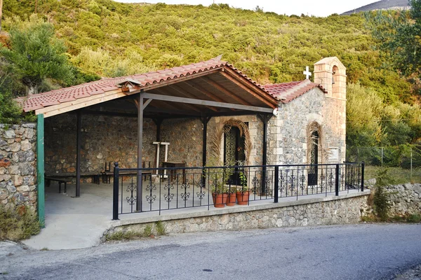 Igreja em Taygetos Messinia Grécia — Fotografia de Stock