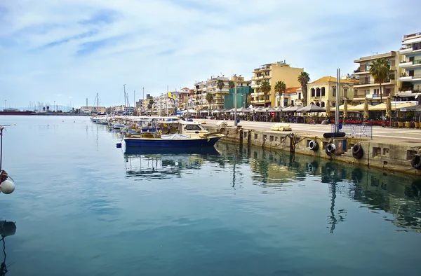 Landskap av Navarinou road Kalamata Peloponnesos Grekland — Stockfoto