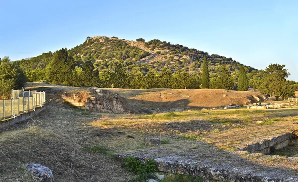 エレトリア ユービア島ギリシャの古代劇場 — ストック写真