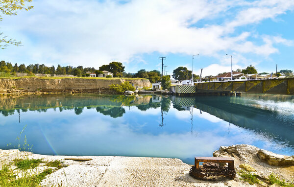 Corinth canal Greece