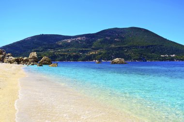 Afales Bay Ithaca Adası Yunanistan
