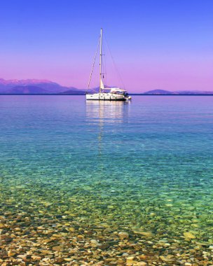 Yelkenli Ionian sea Yunanistan