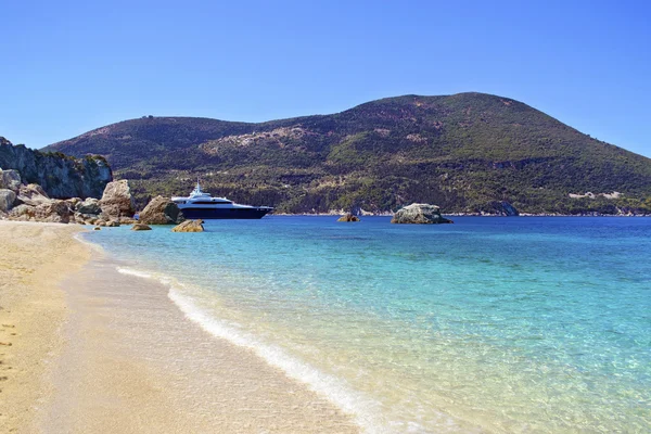 Bahía de Afales en la isla de Ítaca Grecia —  Fotos de Stock