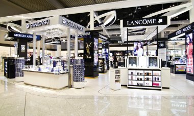 Duty free mağazaları Eleftherios Venizelos Havaalanı Atina Yunanistan