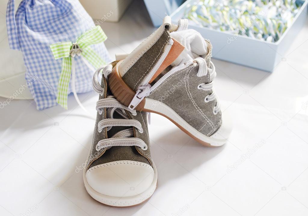 baby boy christening shoes
