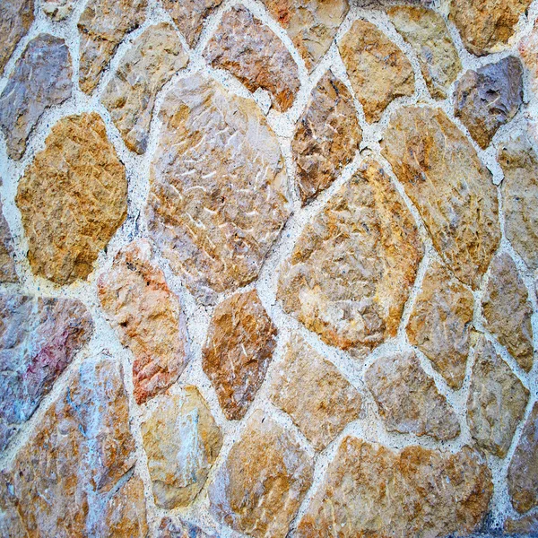 Stone wall photo texture — Stock Photo, Image