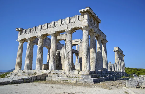 Tempel der Aphasie in Ägina Griechenland — Stockfoto