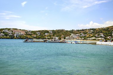 manzara Andros Adası Yunanistan