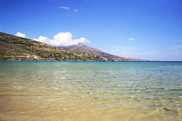 Chrissi Ammos beach Andros Adası Yunanistan — Stok fotoğraf