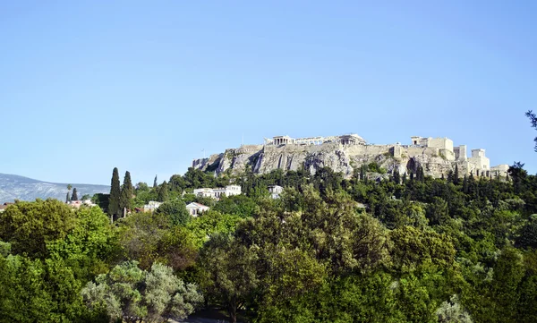 Acropolis en athens greece — Foto de Stock
