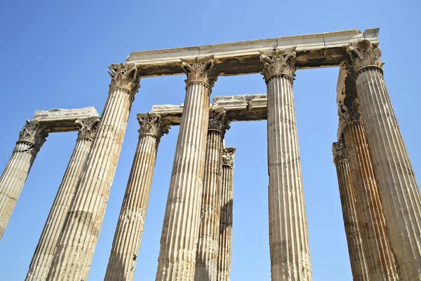 Tempel der olympischen Zeus in Athen Griechenland — Stockfoto