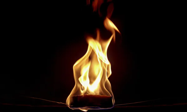 balonun içinde ateş