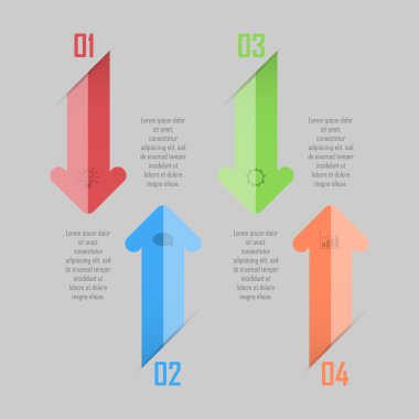 Infographic vektör çizim. iş akışı düzeni, diyagram, numarası seçenekleri, web desig için kullanılabilir