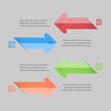 Infographic vektör çizim. iş akışı düzeni, diyagram, numarası seçenekleri, web desig için kullanılabilir