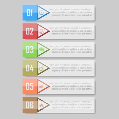 Infographic vektör çizim. iş akışı düzeni, diyagram, numarası seçenekleri, web desig için kullanılabilir