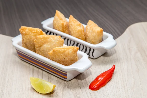 Pastel - Brazilan snack önce fry