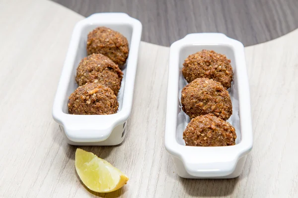 Mini Kibe - Lanche de frango frito brasileiro — Fotografia de Stock