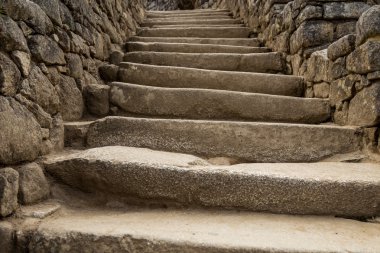 Machu Picchu, Cusco, Peru, Güney Amerika. UNESCO Dünya Miras Listesi