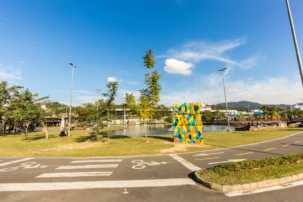 Vista do Parque Ramiro. Blumenau, Santa Catarina — Fotografia de Stock