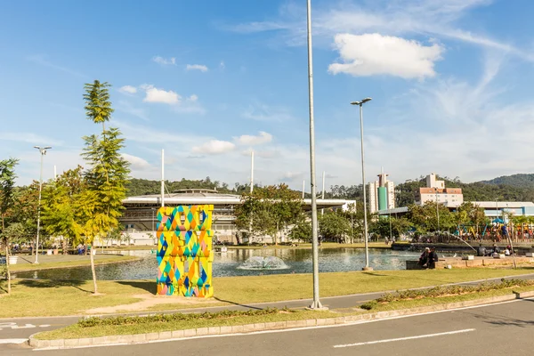 Vista do Parque Ramiro. Blumenau, Santa Catarina — Fotografia de Stock