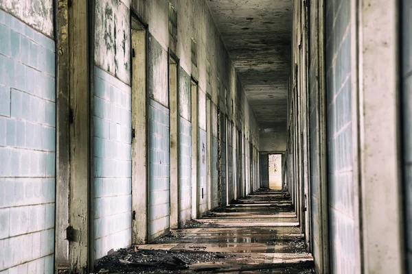 Abandoned mental hospital in Brazil — Stock Photo, Image