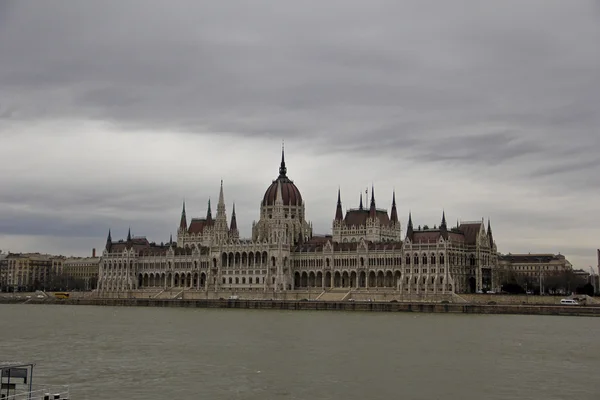 Budapeşte Parlamentosu. Macaristan. — Stok fotoğraf