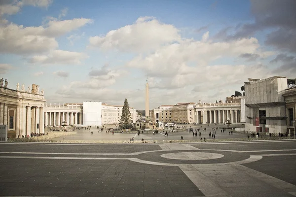 Ватикан, Piazza San Pietro. Італія. Січень 2012. — стокове фото