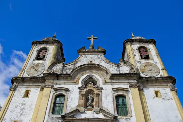 Церковь Уро Прето. Минас-Жерайс — стоковое фото