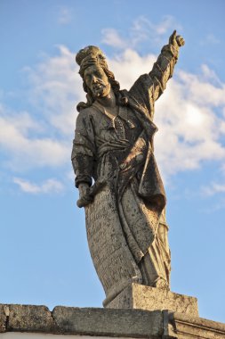 Aleijadinho Peygamber. Congonhas. Minas Gerais, Brezilya.