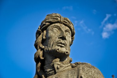 Aleijadinho Peygamber. Congonhas. Minas Gerais, Brezilya.