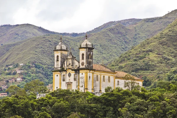 Ouro Preto church. Minas Gerais, Brazil. — Stock Photo, Image