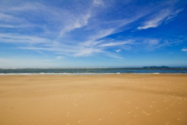 Ilha Comprida beach, Sao Paulo - Brezilya