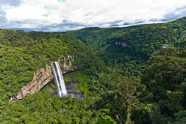 Caracol waterval - Canela stad, Brazilië — Stockfoto