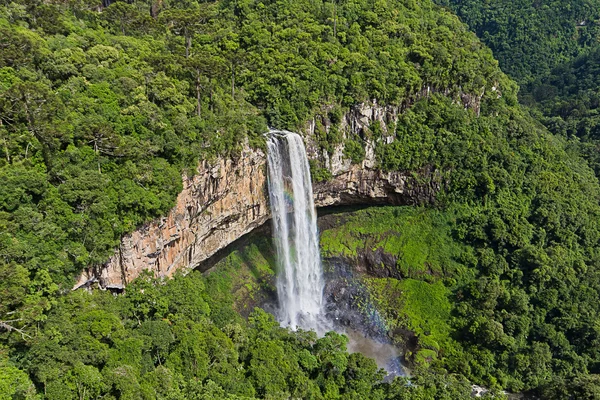 Caracol vodopád - Canela City, Brazílie — Stock fotografie
