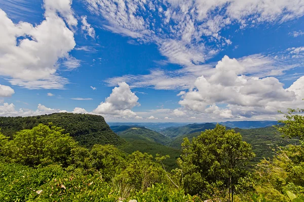 Vista do Vale do Quilombo - Cidade de Canela - Brasil — Fotografia de Stock