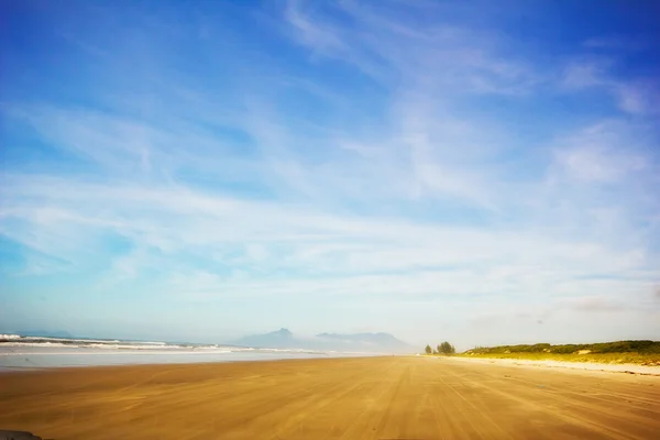 Ilha Comprida beach, Sao Paulo - Brazil — Stock Photo, Image