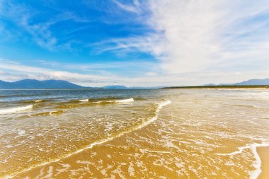 Ilha Comprida beach, Sao Paulo - Brezilya