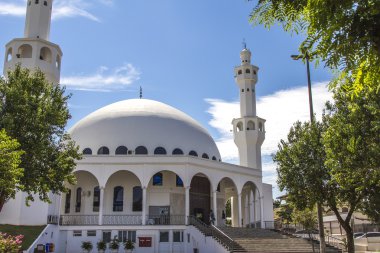 Muslim Mosque, Foz do Iguacu, Brazil. clipart