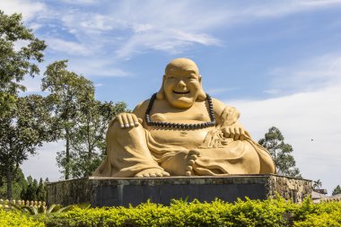 Buddhist Temple, Foz do Iguacu, Brazil. clipart