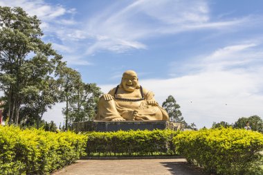 Buddhist Temple, Foz do Iguacu, Brazil. clipart