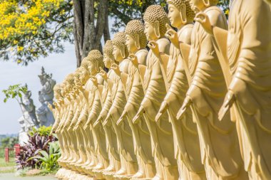 Buddhist Temple, Foz do Iguacu, Brazil. clipart