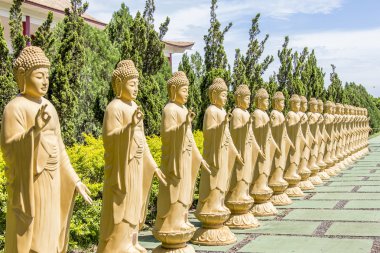 Buddhist Temple, Foz do Iguacu, Brazil. clipart