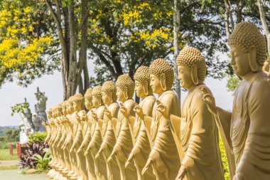 Buddhist Temple, Foz do Iguacu, Brazil. clipart